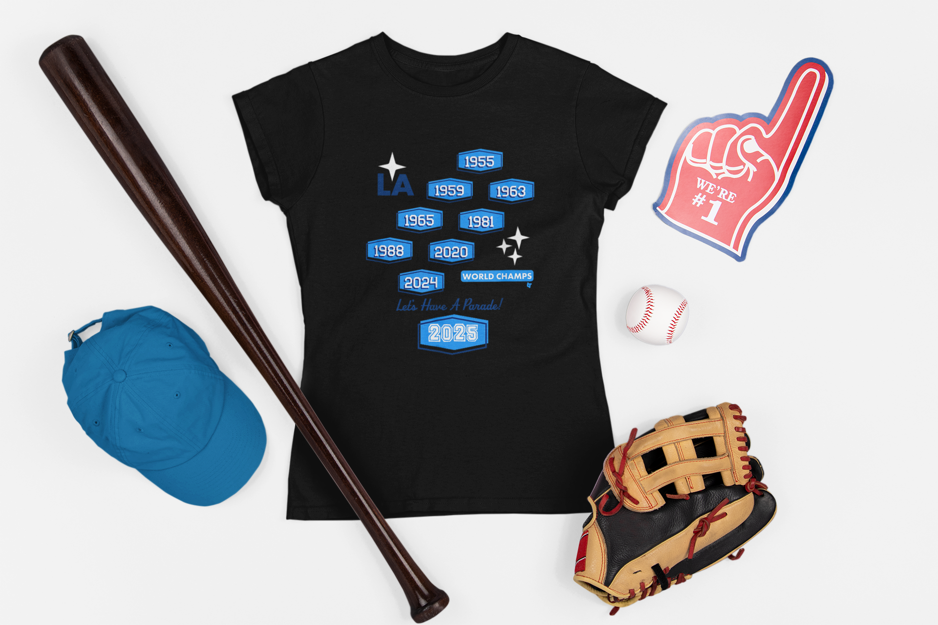 LA Dodgers Streetwear Graphic Tee