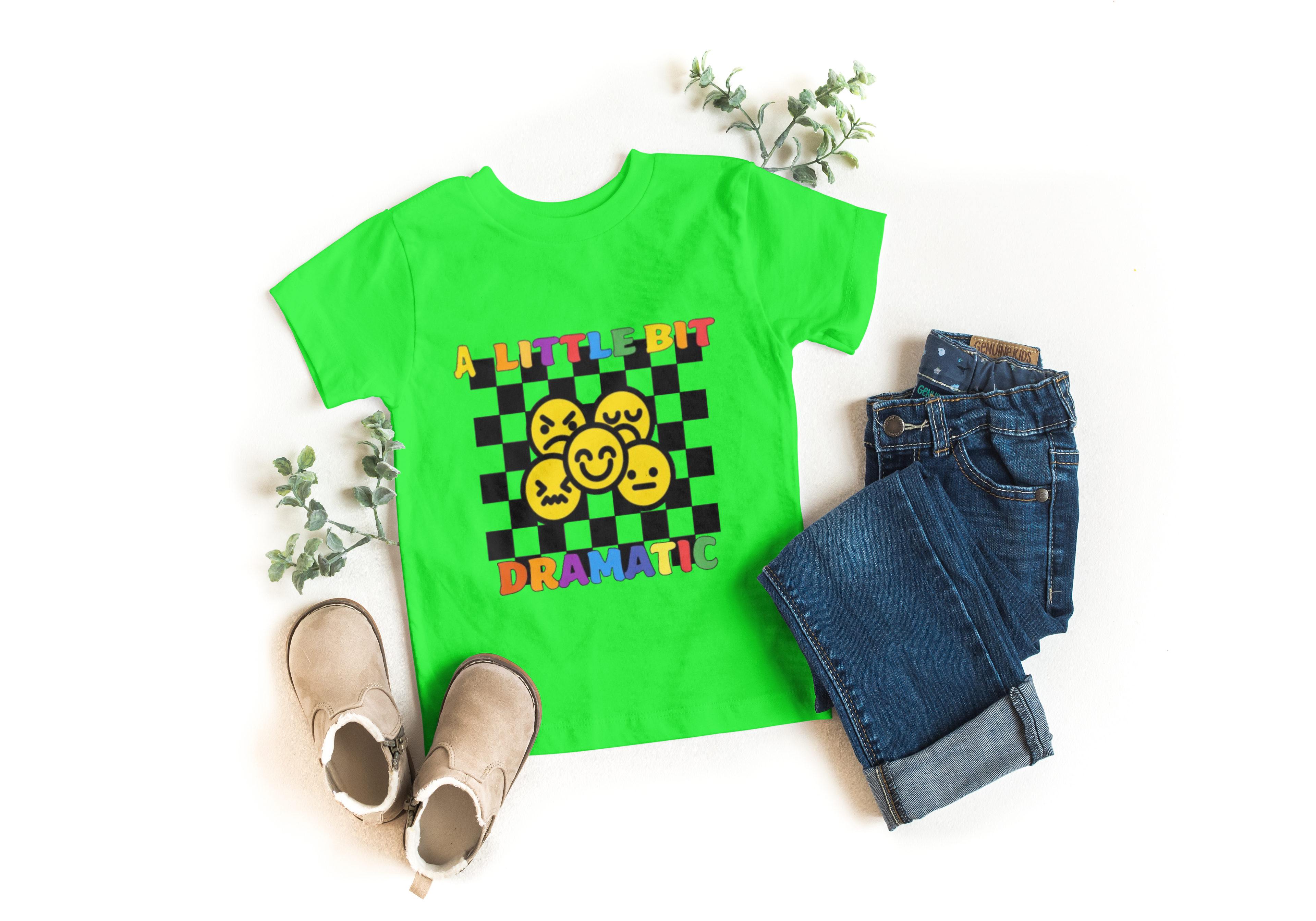 Cute Emoji Toddler T-Shirt