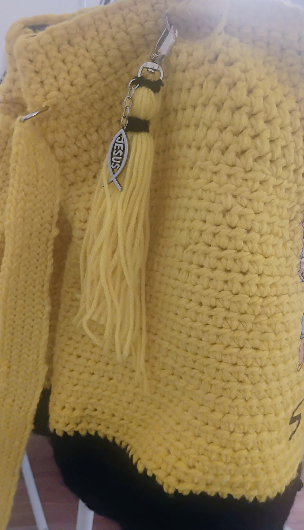 Large Crochet Travel Bag