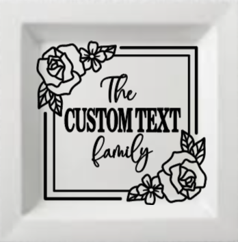 Customized Plates