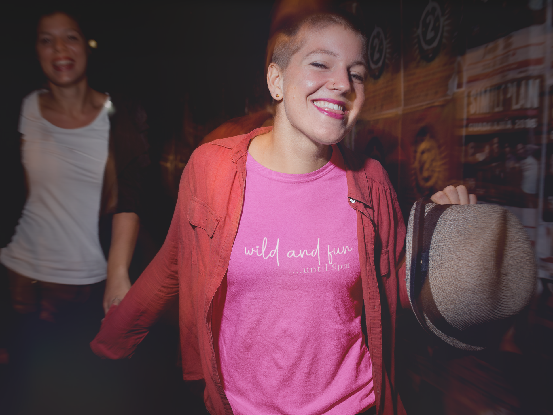Funny Early Night Graphic Tee